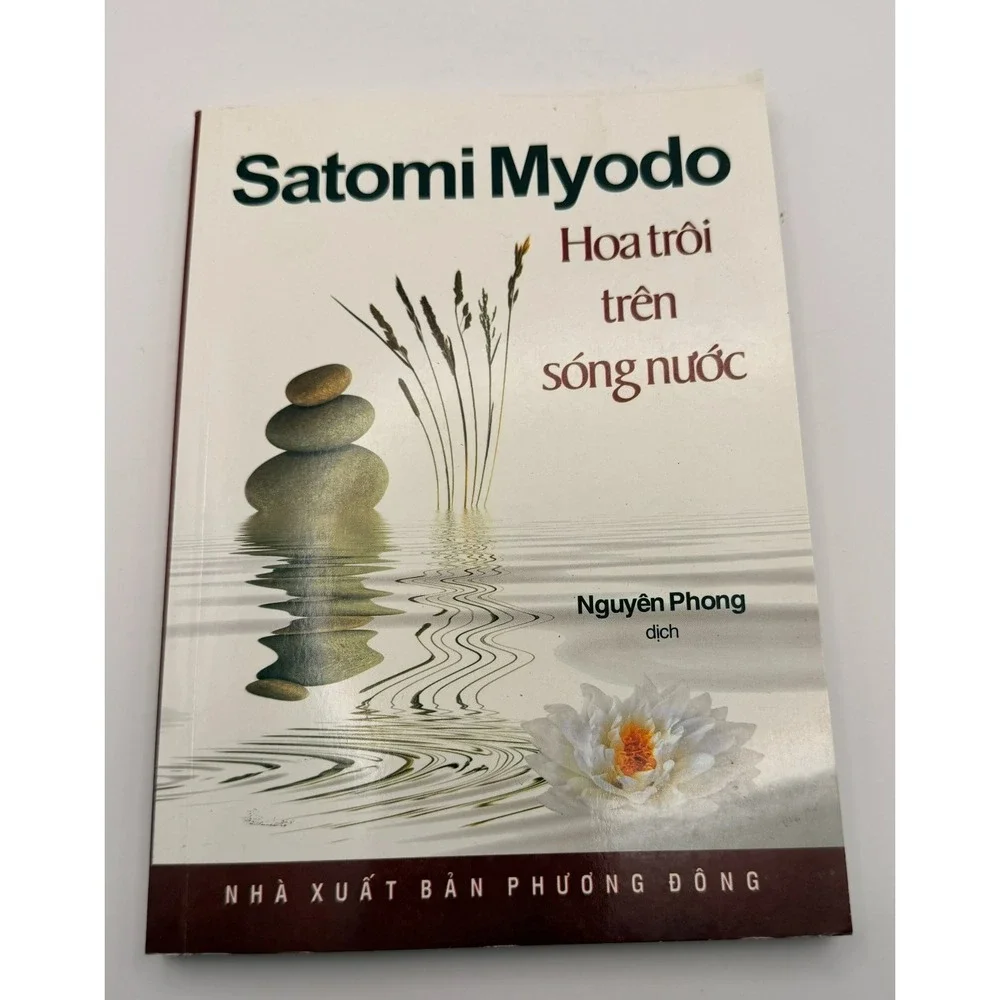 Satomi Myodo Hoa Troi Tren Song Nuoc Vietnamese Buddhist Spiritual Book Nguyen